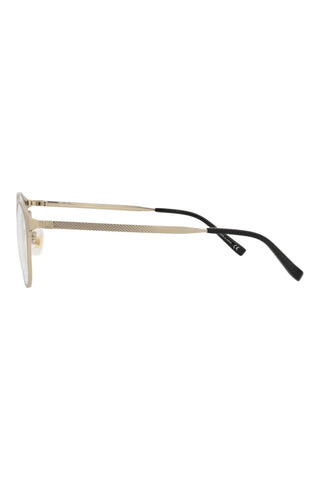 Dunhill DU0044O Semimatte Light Gold Eyeglasses-AmbrogioShoes