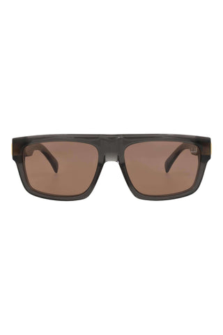 Dunhill DU0055S Transparent Dark Gray Sunglasses-AmbrogioShoes