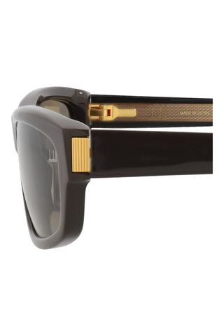 Dunhill DU0077S DARK BROWN Sunglasses-AmbrogioShoes