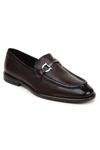 Belvedere Emilio Deer Horse-Bit Loafer