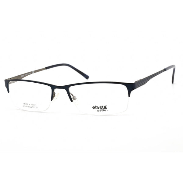 Elasta 3099 Eyeglasses Matte Navy / Clear Lens-AmbrogioShoes