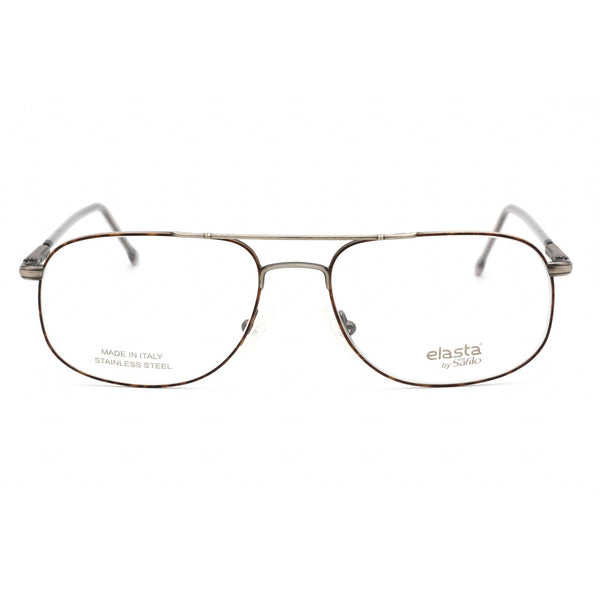 Elasta 7020 Eyeglasses Antique Matte / Clear Lens-AmbrogioShoes