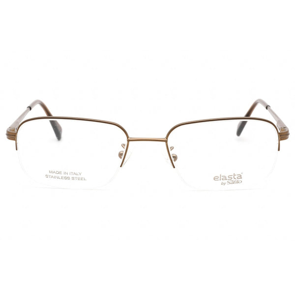 Elasta 7103 Eyeglasses Gold Ash / Clear Lens-AmbrogioShoes