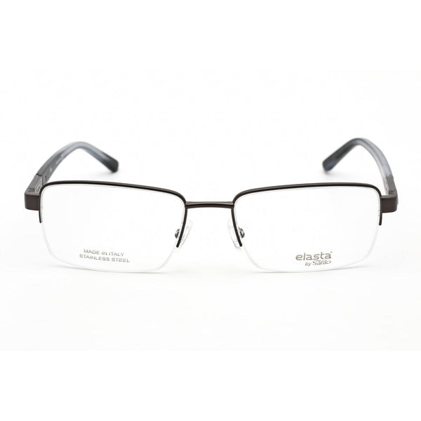 Elasta E 3120 Eyeglasses DARK GREY/Clear demo lens-AmbrogioShoes