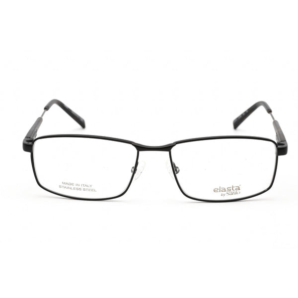 Elasta E 7235 Eyeglasses Matte Black / Clear Lens-AmbrogioShoes