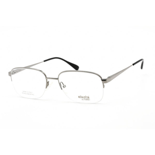 Elasta E 7238 Eyeglasses Ruthenium / Clear Lens-AmbrogioShoes