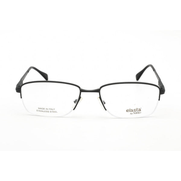 Elasta E 7239 Eyeglasses MATTE RUTHENIUM/Clear demo lens-AmbrogioShoes