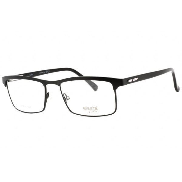 Elasta E 7241 Eyeglasses Matte Black / Clear Lens-AmbrogioShoes