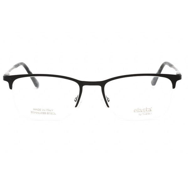 Elasta E 7253 Eyeglasses Matte Black / Clear Lens-AmbrogioShoes