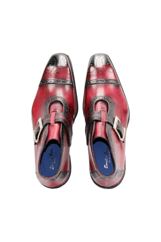 Emilio Franco Aldo Calf-Skin Leather Buckle Boot (EF1238)-AmbrogioShoes