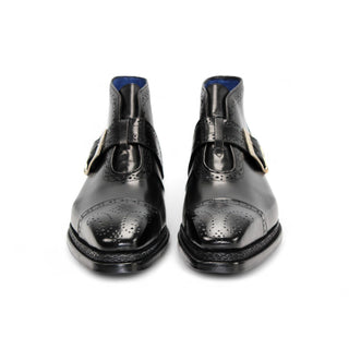 Emilio Franco Aldo Calf-Skin Leather Buckle Boot (EF1238)-AmbrogioShoes