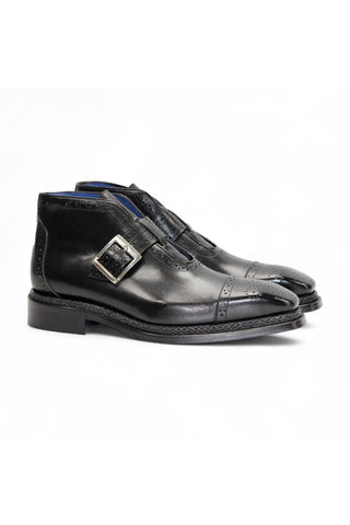 Emilio Franco Aldo Leather Buckle Boot (EF1238)