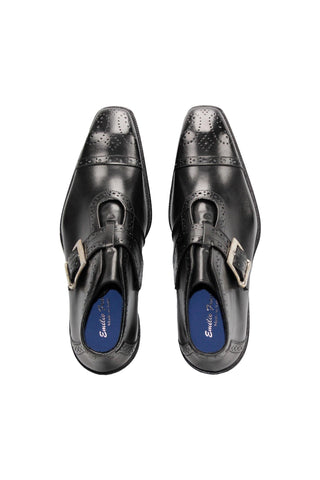 Emilio Franco Aldo Leather Buckle Boot (EF1238)