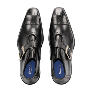 Emilio Franco Aldo Men's Shoes Calf-Skin Leather Buckle Boot (EF1238)-AmbrogioShoes