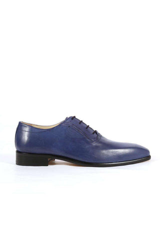 Emilio Franco Blue Leather Oxfords (EFS1002)-AmbrogioShoes
