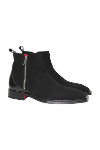 Emilio Franco Cesare Suede Zipper Boot