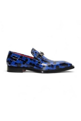 Emilio Franco Couture Narciso Crocodile Embossed Calf-Skin Leather Horse-Bit Loafer (EFC1108)-AmbrogioShoes