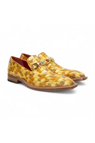 Emilio Franco Couture Narciso Crocodile Embossed Calf-Skin Leather Horse-Bit Loafer (EFC1108)-AmbrogioShoes