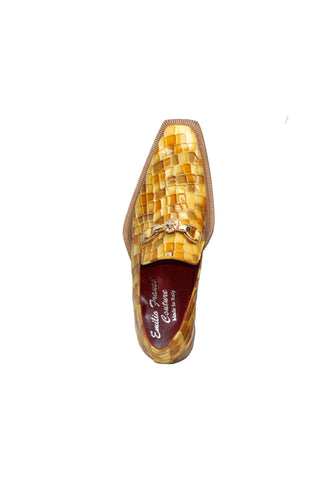 Emilio Franco Couture Narciso Crocodile Embossed Calf-Skin Leather Horse-Bit Loafer (EFC1108)-AmbrogioShoes