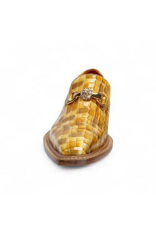 Emilio Franco Couture Narciso Crocodile Embossed Calf-Skin Leather Horse-Bit Loafer (EFC1108)-AmbrogioShoes
