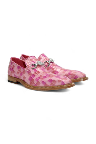 Emilio Franco Couture Narciso Crocodile Embossed Calf-Skin Leather Horse-Bit Loafer (EFC1108)-AmbrogioShoes