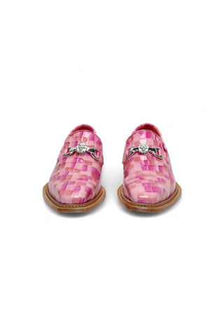 Emilio Franco Couture Narciso Crocodile Embossed Calf-Skin Leather Horse-Bit Loafer (EFC1108)-AmbrogioShoes