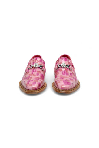 Emilio Franco Couture Narciso Crocodile Print Calf-Skin Leather Horse-Bit Loafer (EFC1108)-AmbrogioShoes
