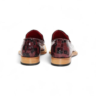 Emilio Franco Couture Narciso Crocodile Print Calf-Skin Leather Horse-Bit Loafer (EFC1108)-AmbrogioShoes