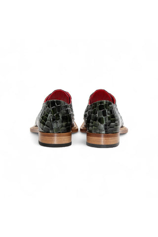 Emilio Franco Couture Santo Crocodile Embossed Calf-Skin Leather Derby (EFC1037)-AmbrogioShoes