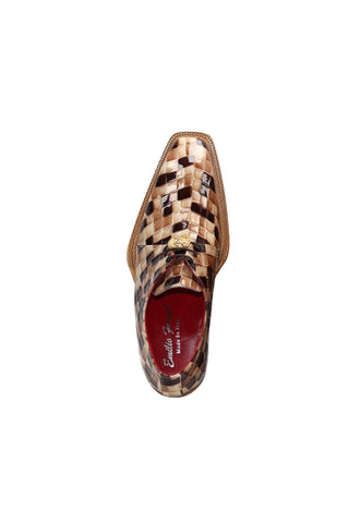 Emilio Franco Couture Santo Crocodile Embossed Calf-Skin Leather Derby (EFC1037)-AmbrogioShoes