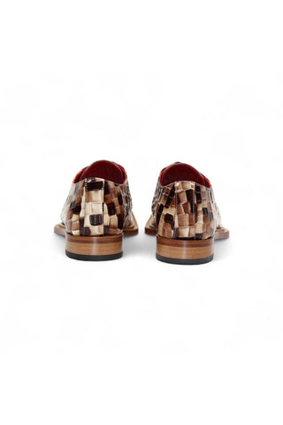 Emilio Franco Couture Santo Crocodile Embossed Calf-Skin Leather Derby (EFC1037)-AmbrogioShoes