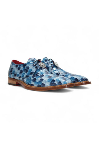 Emilio Franco Couture Santo Crocodile Embossed Calf-Skin Leather Derby (EFC1037)-AmbrogioShoes
