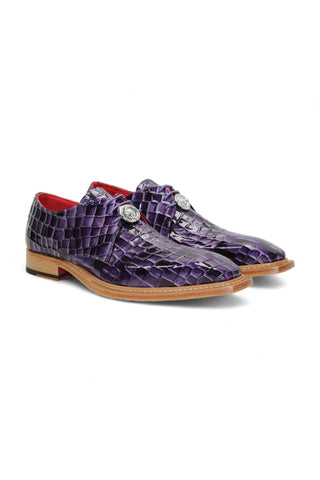 Emilio Franco Couture Santo Crocodile Embossed Calf-Skin Leather Derby (EFC1037)-AmbrogioShoes