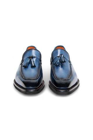 Emilio Franco Dino Calf-Skin Leather Tassels Loafer (EF1246)-AmbrogioShoes