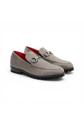 Emilio Franco EF363 Nubuck Horse-Bit Loafer