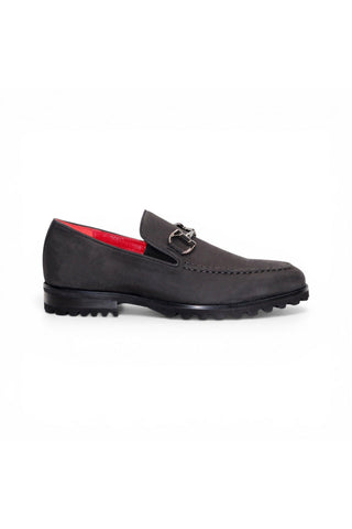 Emilio Franco EF363 Nubuck Horse-Bit Loafer