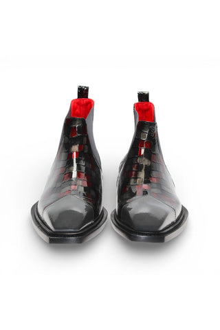 Emilio Franco EFC352 Patent Boot-AmbrogioShoes