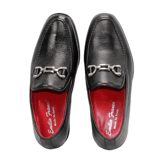 Emilio Franco Edgardo Deer Skin Horse-Bit Loafer (EF1247)-AmbrogioShoes