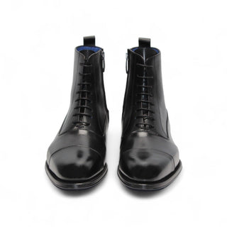 Emilio Franco Fausto Men's Shoes Calf-Skin Leather Cap-Toe Boot (EF1008)-AmbrogioShoes