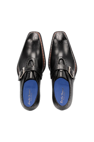 Emilio Franco Filippo Calf-Skin Leather Monk-Strap (EF1194)-AmbrogioShoes