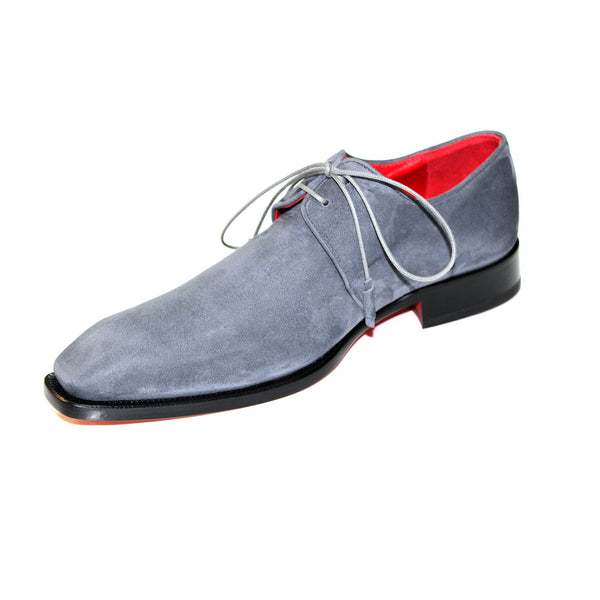 Emilio Franco Gabriele Men's Shoes Grey Oxfords (EF1202)-AmbrogioShoes