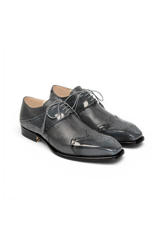 Emilio Franco Luciano Deer & Leather Derby-AmbrogioShoes