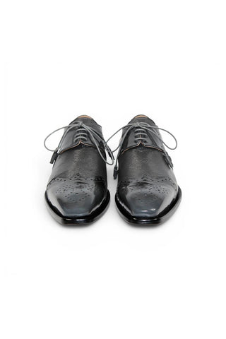 Emilio Franco Luciano Deer & Leather Derby-AmbrogioShoes