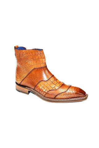 Emilio Franco Lucio Embossed Leather Boot (EF1216)