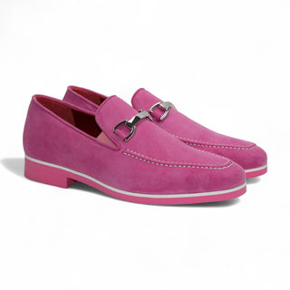 Emilio Franco Nino II Men's Shoes Suede Leather Horse-Bit Loafer (EF1086)-AmbrogioShoes