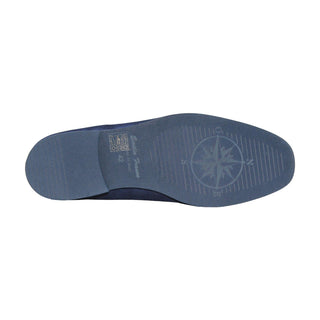 Emilio Franco Nino II Men's Shoes Suede Leather Horse-Bit Loafer (EF1086)-AmbrogioShoes