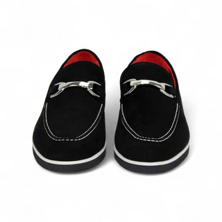 Emilio Franco Nino II Men's Shoes Suede Leather Horse-Bit Loafer (EF1086)-AmbrogioShoes