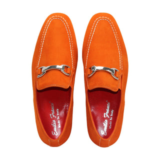 Emilio Franco Nino II Suede Horse-Bit Loafer (EF1086)-AmbrogioShoes