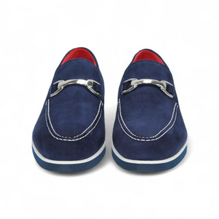 Emilio Franco Nino II Suede Horse-Bit Loafer (EF1086)-AmbrogioShoes