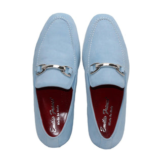 Emilio Franco Nino II Suede Horse-Bit Loafer (EF1086)-AmbrogioShoes